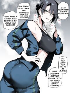 [Okyou] Iyami Tarashii Bukatsu no Senpai Onee-san | Sarcastic club activities senior sister [WolfieTL] [Colorized] [Satansoft]