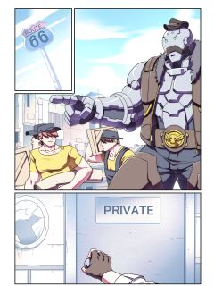 [Bokuman] Ashe x Mei (Overwatch) [incomplete]