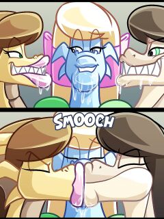 [JAMEArts] Three-Way kiss