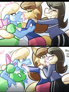 [JAMEArts] Tongue Sucking Ladies