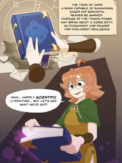 [HuffsLove, Spicymancer] Monster Researcher Eclair and the Book of Imps! [complete]