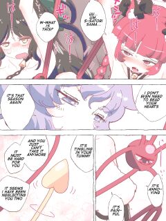 [Non] Orin and Okuu can't hold back and cum all over the place while being trained by Satori-sama (Touhou Project) [Yolo Translations]
