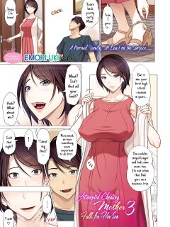 [Emori Uki] Uwaki Misui Haha wa Musuko ni Ochiru Ch. 3 | Attempted Cheating Mother Falls For Her Son 3 (COMIC HOTMILK 2023-10) [Breltric Scans]