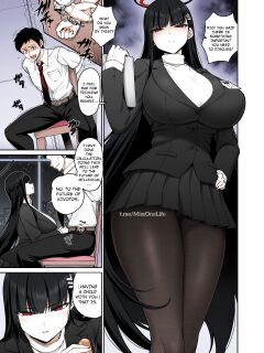 [Minamino Sazan] Rio Short Manga (Blue Archive) [Colorized]