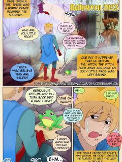 Discreen Vision- Halloween Comic Preview