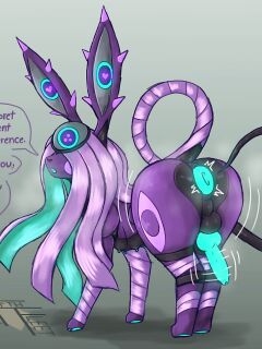 [FiftyfifthFleet] Nyru the Robot Alien Femboy Preview