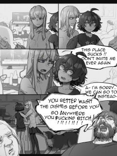 [popopoka] Blind Girl invites Blondie over