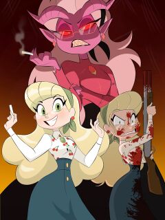 [Aeolus] Mrs. Mayberry & Martha (Helluva Boss)