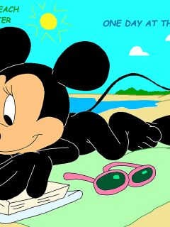 Minnie's Beach Encounter. Part One [completed] Preview
