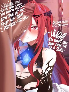 [Nixour] ???? The Queen submits and is deepthroated by a massive cock Preview