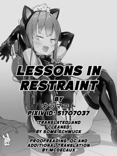 [ura_macoto] Lessons in Restraint (Vibrator Foot Job Endurance Sex Toy Torture)