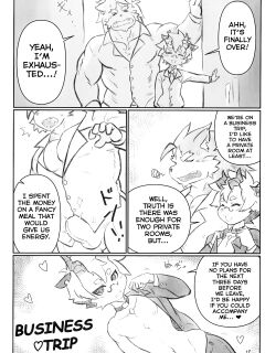 [Mayoineko (NONAME)] BUSINESS TRIP (Kemo Otokonoko Lovers 2024) [Shiranai Translations]