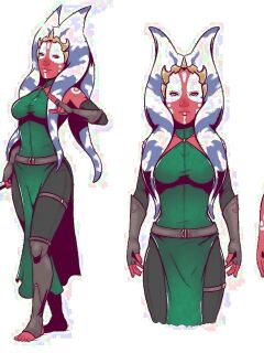 [Dave Cheung] Togruta OCs - Belinda Taas & Hana (Star Wars)