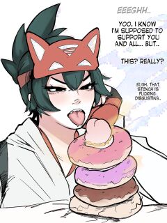 [Ocerius] Kiriko Stacking Donuts on It (Overwatch)