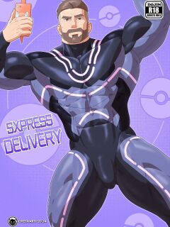 [Cresxart] PokeHunks - Sxpress Delivery (Professor Turo x Courier)