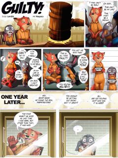 [Nauyaco, Land24] Guilty! Judy & Nick Go to Jail (Zootopia)
