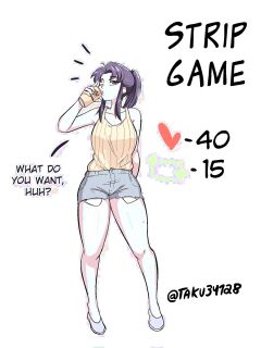 [Taku34128] Misato Katsuragi Strip Game