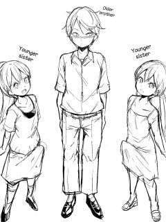 [Makin] Futago no Imouto ga Onii-chan o Mesu Ochi Saseru | Twin Sisters Turns Their Big Brother Into a Submissive Female