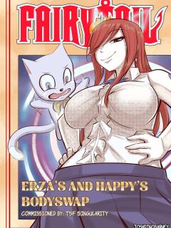 [TSFSingularity (Joshdinobarney)] Erza's and Happy's Bodyswap (Fairy Tail)