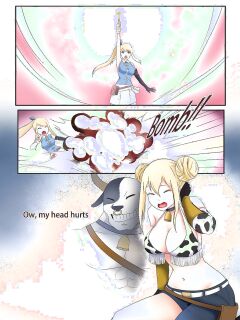 [TSFSingularity (RSin92)] Lucy get's her body switched with Taurus! (Fairy Tail)
