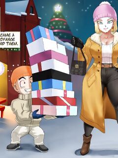Android 18 Christmas