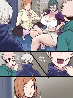 [Arachnart] Maki Zenin x Nobara comic (Jujutsu Kaisen)