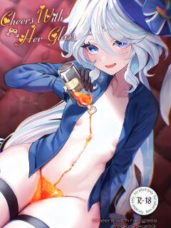 (C103) [GlowMercury (Sukoyakagumi)] Kimi no Guroshi de Kanpai - Cheers with her glass (Genshin Impact) [Colorized] [HKappa]