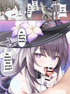 [Shiro Paka] Madam Herta seems to want Caelus's sperm... (Honkai: Star Rail) [DefinitelyNotPixel]