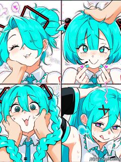 [Snegovski] Miku's hairstyles (Vocaloid)
