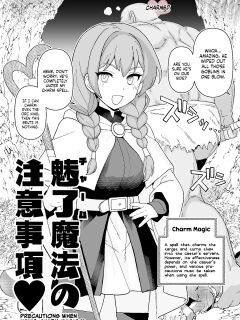 [Mo] Miryou Mahou no Chuui Jikou♡ | Precautions When Using Charm Magic♡ [NudeSalad]