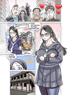 [jpeg] Jimi na Kyonyuu Jogakusei to Kyonyuu-suki Oji-san no Karada Irekawari