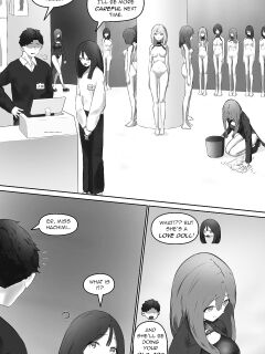 Love doll store clerk