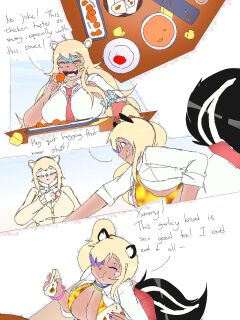 [Lazei] Gal Skunks Bombing out an Indian Restaurant