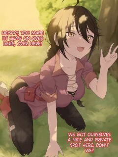 Secret Meeting with the village girl