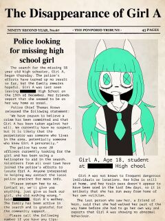 [PONPORIO] The Disappearance of Girl A: Chapter 1