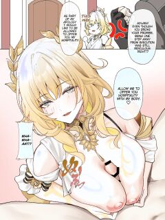 [Shiro Paka] Shokei Sare-sou ni Natta kedo Aglaea to Ecchi suru Hanashi | A Story About Being Nearly Executed but Having Sex With Aglaea (Honkai: Star Rail)