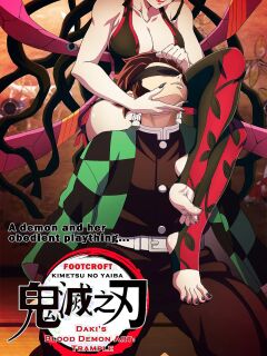 [FootCroft] [Kimetsu no Yaiba] Daki’s Blood Demon Art: Trample 堕姫の血鬼術・紅蓮践踏 (Part 1+Part 2)
