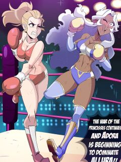 [DRAKE-HERNANDEZ] Adora vs Allura (She-Ra and the Princesses of Power // Voltron: Legendary Defender)