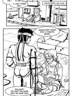 [RockGaara] Solid Snake x Otacon