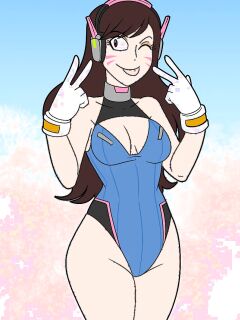 [ComicalWeapon] Jester's Resort - D. Va (+ Juno, Kiriko & Sombra)