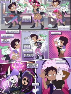 [Cothswoller] What if Luz got Permanently Turned into Amity's Cock and Balls?