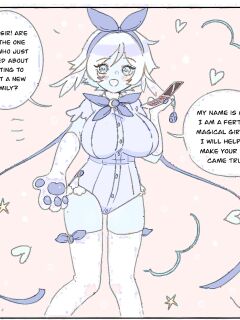 [Moon] Pregnancy process with moon (comic)