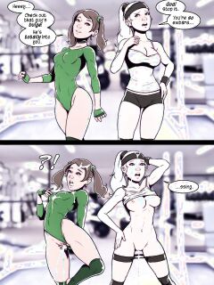 [Dave Cheung] Gym Girls - Annabelle & Hayley Preview