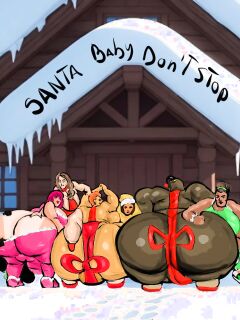 Santa baby Don't stop (BBWTSCOMIC)