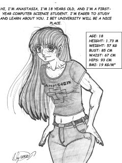 ANASTASIA WEIGHT GAIN IN UNIVERSITY Preview