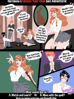 [Bunnify This] Hermione's Chose Your Own Sex Adventure (Harry Potter) [Ongoing] Preview