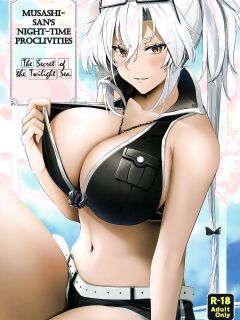(C99) [Marosaan (Yunamaro)] Musashi-san no Yoru Jijou Yoi no Umi to Himegoto Hen | Musashi-san's Night Time Proclivities: The Secret of The Twilight Sea (Kantai Collection -KanColle-) [English] [CT Scans]
