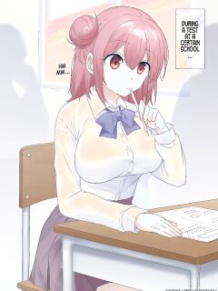[Hiiragi Popura] Tesuto-chū ni hyōi sareta onna no ko no…♡ | A Girl Who Got Possessed During a Test…♡ (TS sakuhin baraethi pakku! nyotai ka＆ hyouietc…＋α) [English] [Maika] Preview