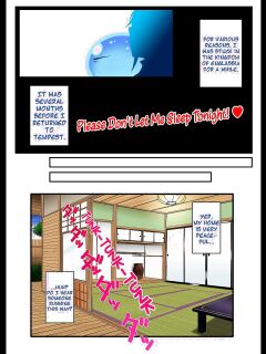 [Roshiman (Masa-nii)] Konya wa Nekasenaide Kudasaine | Please Don't Let Me Sleep Tonight (Tensei Shitara Slime datta Ken) [English] [EHCOVE] Preview