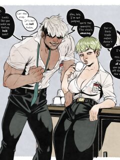 [MelyKeyB] Midori Ringo x Mako Sensuikan (for @C00MBRAIN)